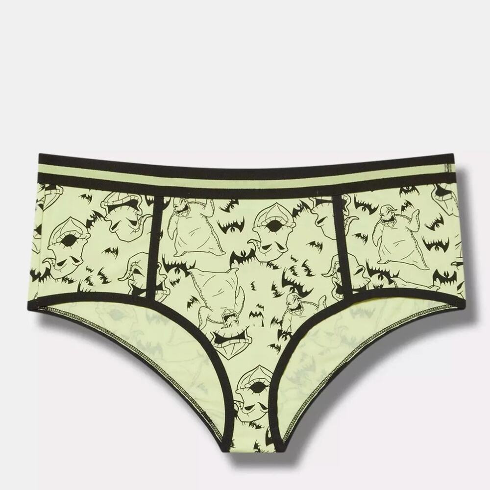 Torrid Disney Oogie Boogie Mid-Rise Cotton Cheeky Panty Nightmare Christmas 2X